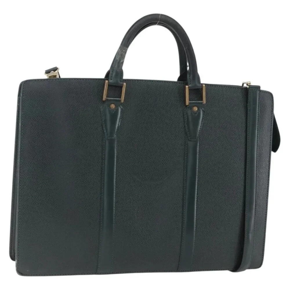 LOUIS VUITTON Taiga Porte Documents Rozan Bag Epicea